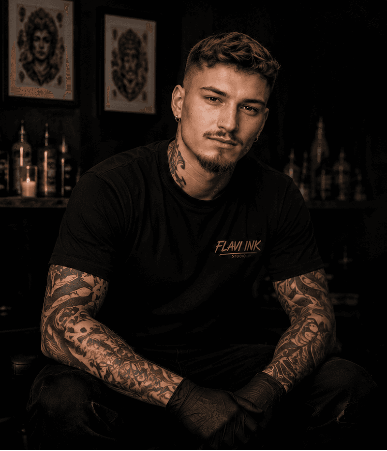 Flavi — tattoo artist at Flavi Ink Studio