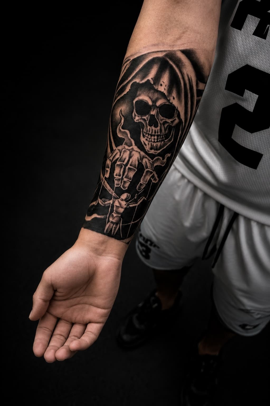 The Reaper tattoo