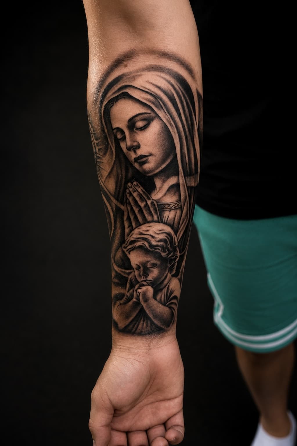 Sacred Prayer tattoo