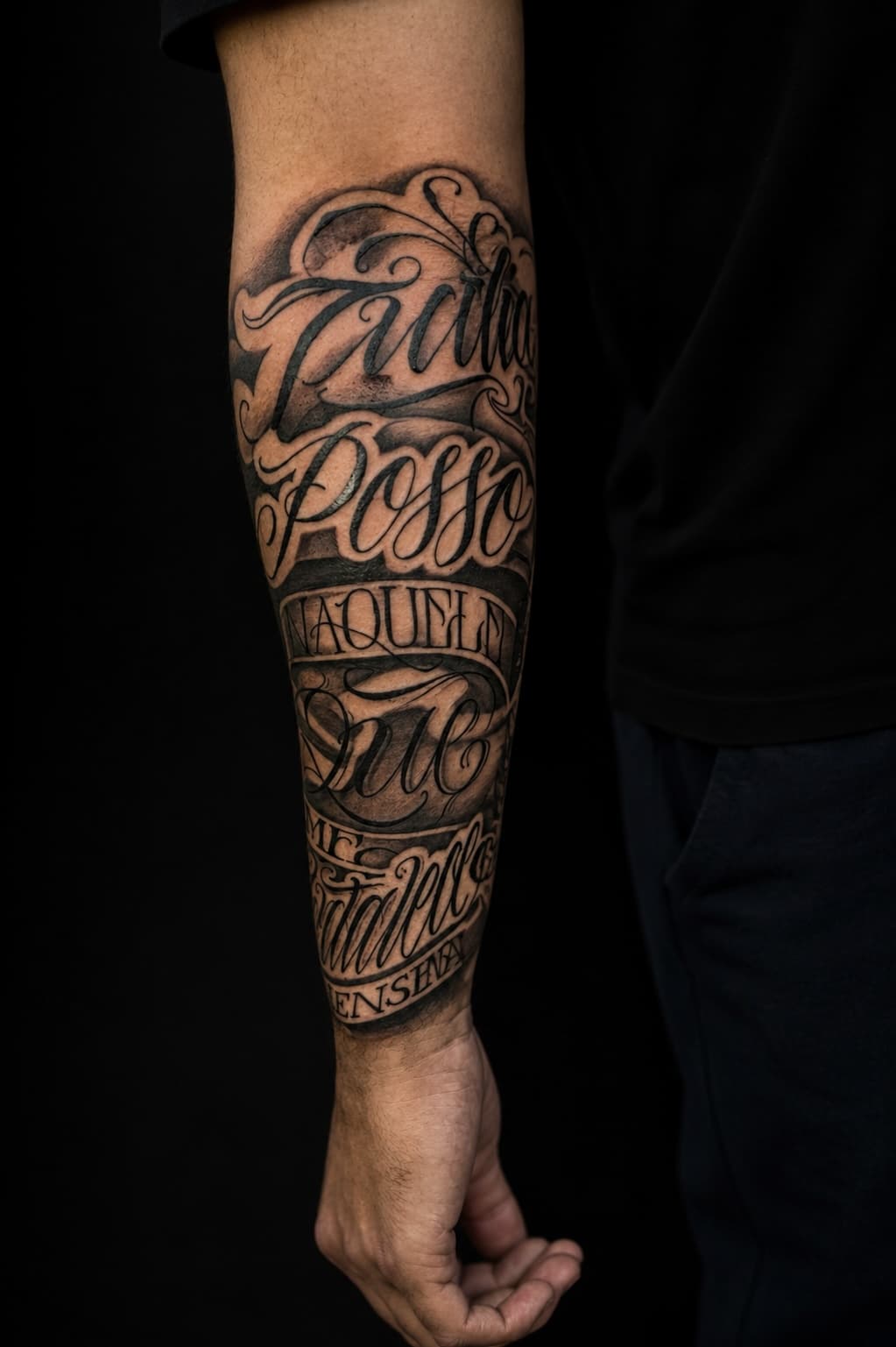 Family & Strength tattoo