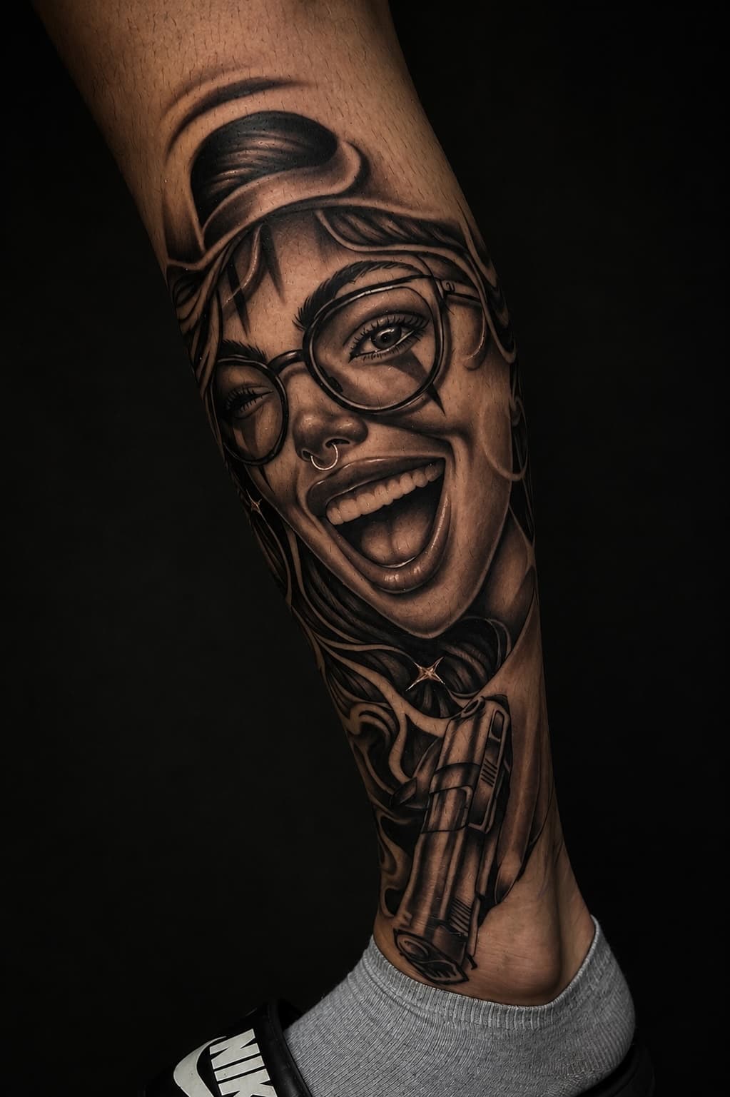 Rebel Smile tattoo